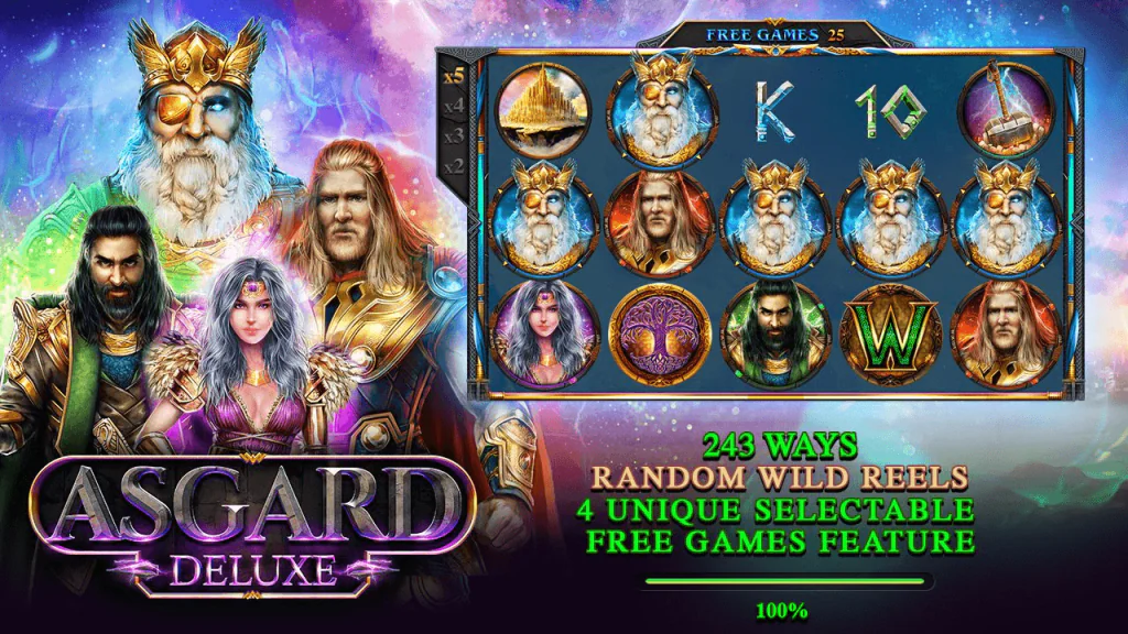 Enter the Realm of Gods: Explore the World of Asgard Deluxe!