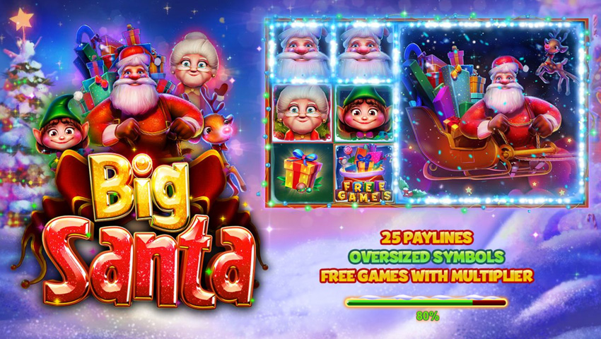 Jolly Wins Await: Dive into Festive Fun with Big Santa!